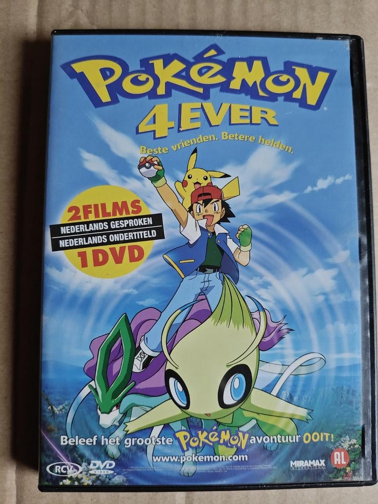 Pokémon 4ever - Beste vrienden, betere helden, CD & DVD, DVD | Films d'animation & Dessins animés, Utilisé, Anime (japonais), Tous les âges