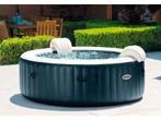 Intex Pure Spa Bubble Therapy jacuzzi 216x71 cm 6 personen, Tuin en Terras, Ophalen, Gebruikt, Afdekzeil