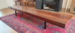 Unieke vintage salontafel – eyecatcher met palissanderlook, Ophalen, Gebruikt