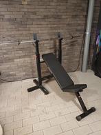 Fitness toestellen en gewichten Bench, optrekrek, halterbank, Sport en Fitness, Fitnessmaterialen, Ophalen, Zo goed als nieuw