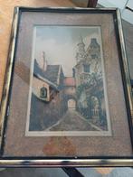 Litho  antiek  van Jef cordon, Antiek en Kunst, Ophalen