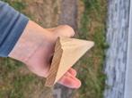 Houten plint met profiel, Doe-het-zelf en Bouw, Hout en Planken, Ophalen, Minder dan 25 mm, Eiken, Overige typen