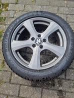 4 Winterbanden op velg MSW - 225/50R17, Auto-onderdelen, Banden en Velgen, Ophalen, Gebruikt, 17 inch, Winterbanden