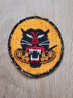 US WW2 Tank Destroyer 8 wheel patch gedragen, Verzamelen, Militaria | Tweede Wereldoorlog, Ophalen of Verzenden