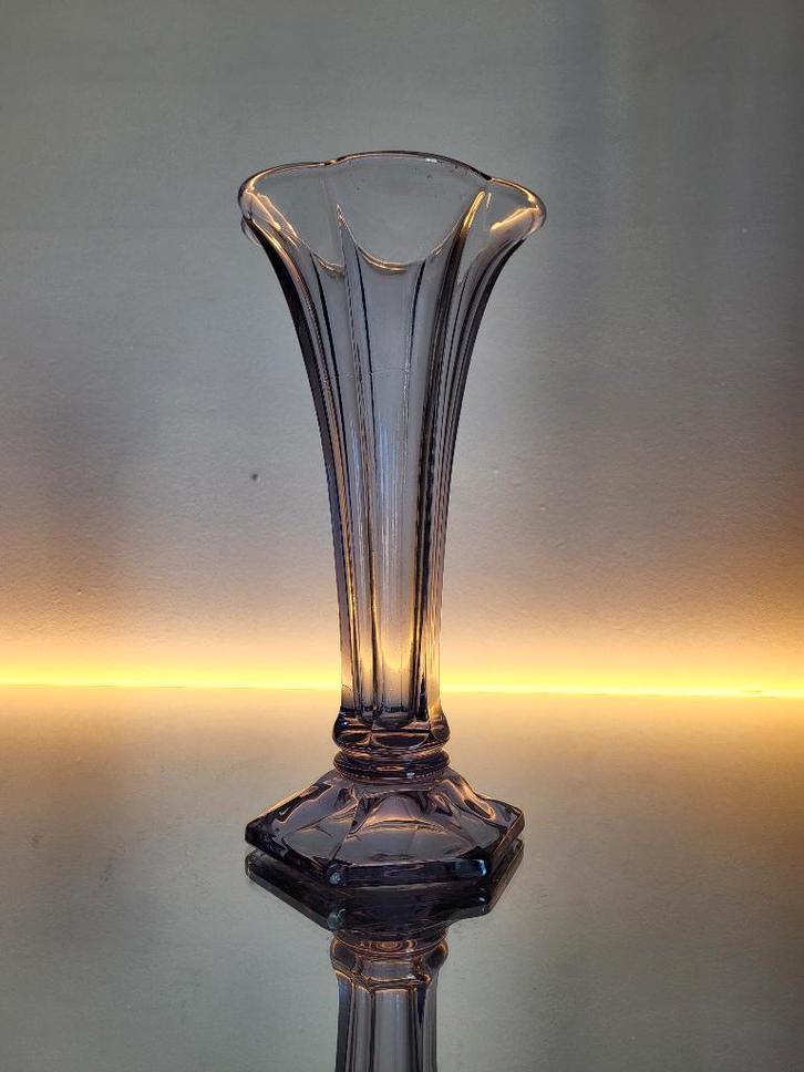 val saint lambert vaas luxval Américain, Antiek en Kunst, Antiek | Glaswerk en Kristal, Ophalen of Verzenden