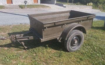 Remorque militaire  beschikbaar voor biedingen