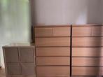 2 ikea Malm ladekasten + 1 kallax open kast, Ophalen, Gebruikt, 5 laden of meer, 100 tot 150 cm