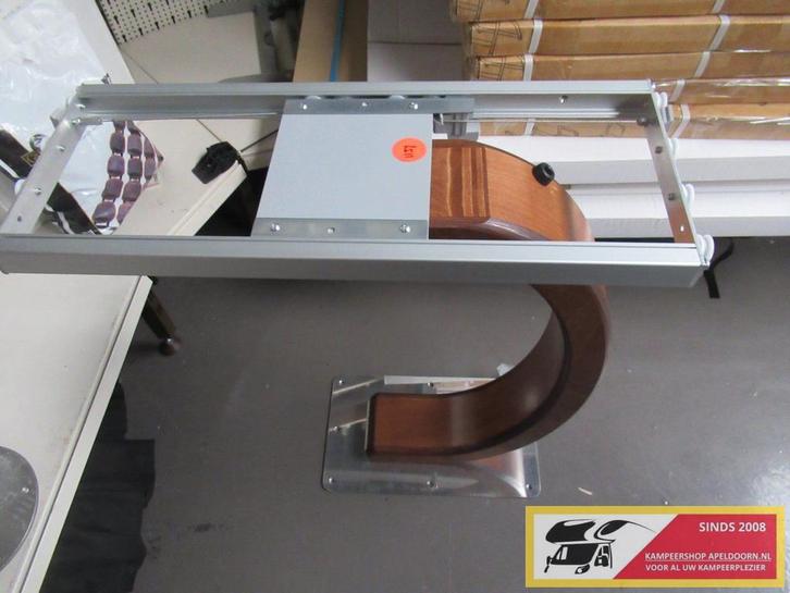 2 prijs per stuk camper of caravantafel 74cm hoog en schuif, Caravans en Kamperen, Caravanaccessoires, Zo goed als nieuw, Ophalen of Verzenden