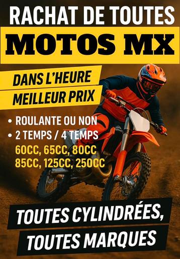 ACHATS MOTOS MX  beschikbaar voor biedingen