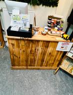 Meuble de caisse - comptoir en bois 119x59x90cm, Enlèvement ou Envoi