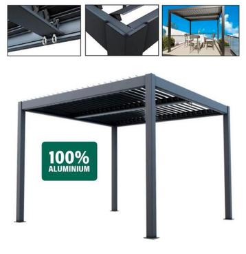 Pergola 3x3m - Deluxe - Lamellen Overkapping - NIEUW beschikbaar voor biedingen
