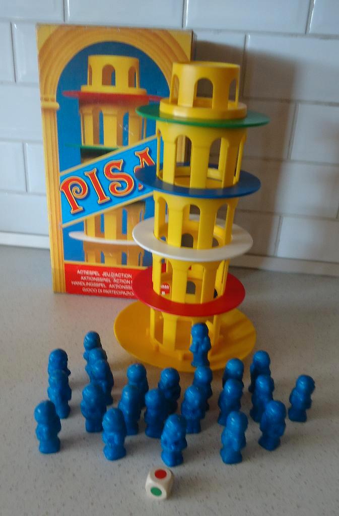 "Toren van Pisa van Jumbo in Prima staat., Hobby & Loisirs créatifs, Jeux de société | Autre, Comme neuf, 1 ou 2 joueurs, Trois ou quatre joueurs