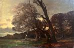 Olieverschilderij van Victor de Buck (1855-1914), Antiek en Kunst, Ophalen of Verzenden