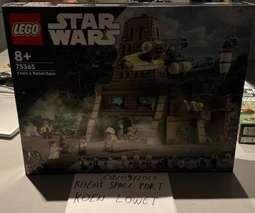 Lego Star Wars 75365 Rebellenbasis op Yavin 4 beschikbaar voor biedingen