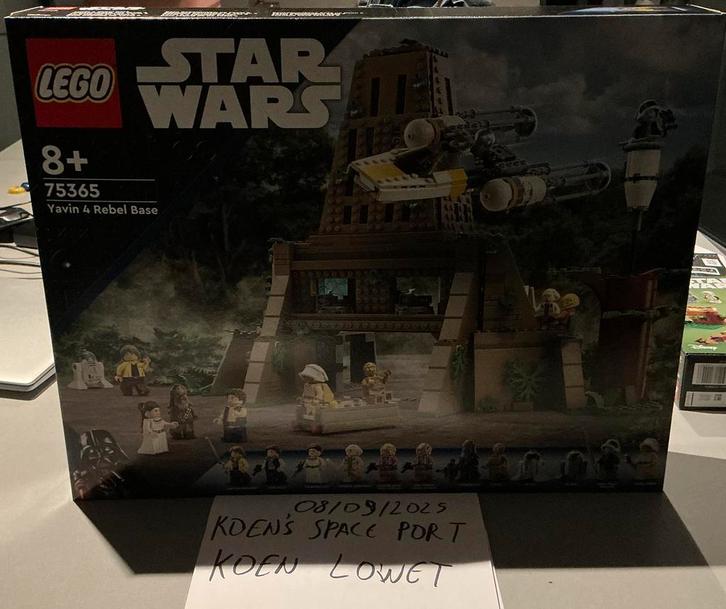 Lego Star Wars 75365 Rebellenbasis op Yavin 4, Kinderen en Baby's, Speelgoed | Duplo en Lego, Nieuw, Lego, Complete set, Ophalen of Verzenden