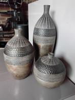 Set vazen, Huis en Inrichting, Woonaccessoires | Vazen, Ophalen, Overige kleuren, Aardewerk of Porselein, Zo goed als nieuw