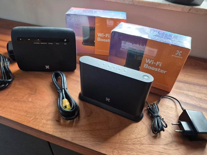 Wifi booster et Wifi bridge PROXIMUS, Informatique & Logiciels, Enceintes Pc, Enlèvement ou Envoi