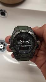 G shock Casio, Handtassen en Accessoires, Ophalen, Casio, Leer, Staal