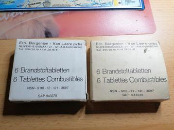 Boîte tablettes combustibles., Enlèvement ou Envoi