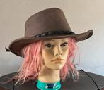 Jacaru australian leather hat size XL country & western, Ophalen of Verzenden, Zo goed als nieuw, Hoed