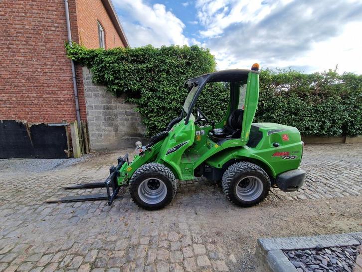 kniklader te huur, Zakelijke goederen, Machines en Bouw | Kranen en Graafmachines, Wiellader of Shovel, Ophalen