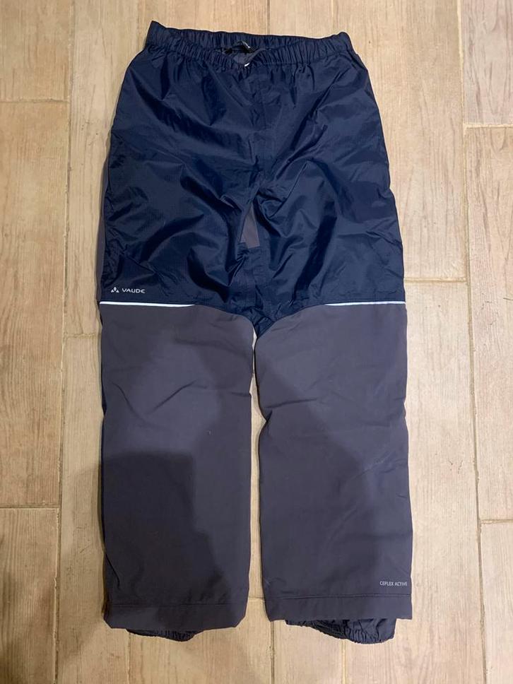 Regenbroek - wandelbroek Vaude 146/152 - 11/12 jaar, Kinderen en Baby's, Kinderkleding | Maat 152, Zo goed als nieuw, Jongen of Meisje