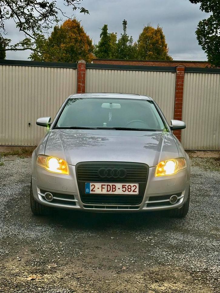 Audi A4 2.0 FSI automaat, Auto's, Audi, Particulier, A4, ABS, Benzine, Berline, 4 deurs, Automaat, Zilver of Grijs, Blauw, Stof