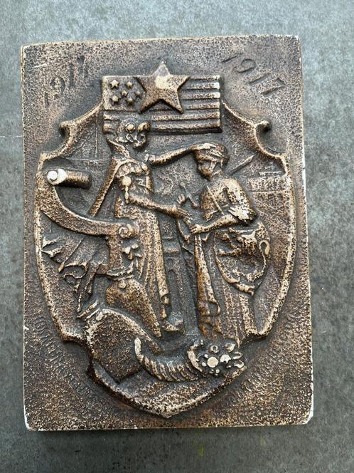 Bedankplaatje USA 14-18, Verzamelen, Militaria | Tweede Wereldoorlog, Overige soorten, Overige typen, Ophalen of Verzenden
