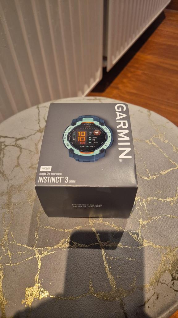 Garmin Instinct 3, Handtassen en Accessoires, Sporthorloges, Nieuw, Ophalen of Verzenden