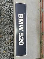 Garage plaat  BMW 520, Ophalen of Verzenden, Zo goed als nieuw