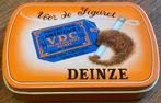 Ancien TOBACCO VAN DER CRUYSSEN/Deinze/Boîte à tabac, Collections, Enlèvement ou Envoi, Comme neuf, Boite à tabac ou Emballage