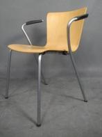 4 design stoelen VicoDuo, Métal, Quatre, Brun, Enlèvement