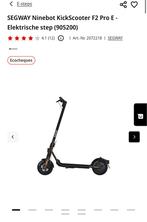 SEGWAY Ninebot KickScooter F2 Pro E, Fietsen en Brommers, Steps, Ophalen, Zo goed als nieuw, Elektrische step (E-scooter), Segway