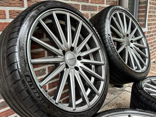 Origineel VOSSEN VFF-2 295/265.30.20 breedset 5x120 michelin, Auto-onderdelen, Banden en Velgen, Banden en Velgen, Zomerbanden
