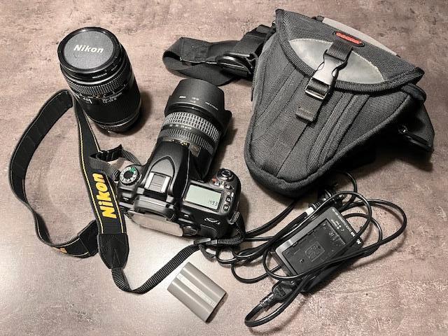 Nikon D80 met lenzen, Audio, Tv en Foto, Fotocamera's Digitaal, Gebruikt, Spiegelreflex, Nikon, Ophalen