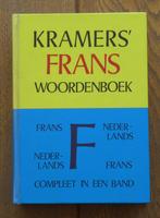Kramers woordenboek Frans, Livres, Dictionnaires, Kramers, Français, Utilisé, Enlèvement ou Envoi