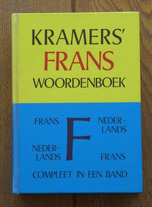 Kramers woordenboek Frans, Livres, Dictionnaires, Utilisé, Français, Kramers, Enlèvement ou Envoi