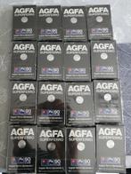 16 X Agfa superferro90 en 4 X audioclean uit 1980 verpakt, CD & DVD, Cassettes audio, 2 à 25 cassettes audio, Neuf, dans son emballage