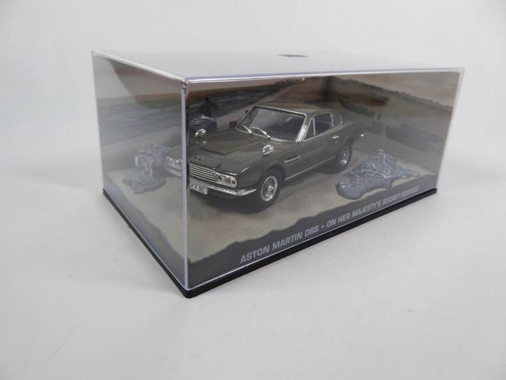 JAMES BOND 007 ASTON DBS 1969 OHMSS 1/43 IXO UH Neuve+Boite, Hobby en Vrije tijd, Modelauto's | 1:43, Nieuw, Auto, Universal Hobbies