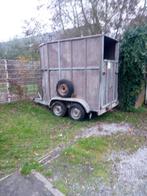 Paardenvan, Dieren en Toebehoren, Paarden en Pony's | Trailers en Aanhangwagens, Ophalen, Gebruikt, Hout, 1½-paards trailer