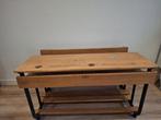 Oud schoolbankje, Huis en Inrichting, Bureaus, Ophalen, Gebruikt, Bureau