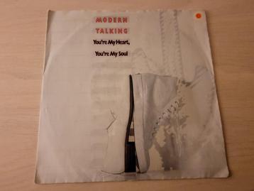 Disque vinyl 45 tours modern talking, Enlèvement ou Envoi, Comme neuf, Dance populaire