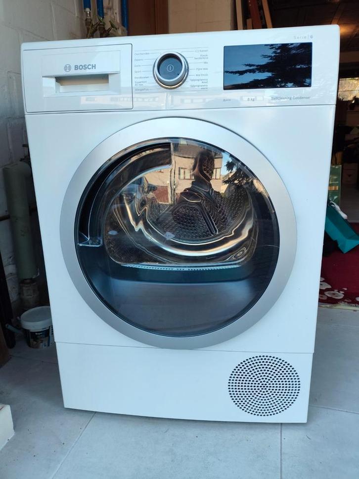 BOSCH Sèche-linge pompe à chaleur Serie 6 SelfCleaning conde, Electroménager, Sèche-linge, Comme neuf, Enlèvement