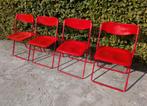 Set toffe vintage klapstoelen, Ophalen, Gebruikt