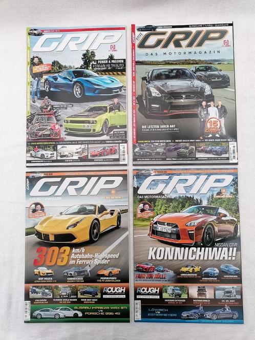 Tijdschriften GRIP Das Motormagazin, Livres, Autos | Brochures & Magazines, Enlèvement ou Envoi