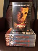 VHS Lethal weapon deel 1 deel 2 deel 3 + Payback videobanden, Cd's en Dvd's, VHS | Film, Actie en Avontuur, Gebruikt, Ophalen of Verzenden