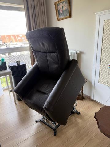 FAUTEUIL RELAXE CUIR, 75 à 100 cm, Comme neuf, Enlèvement, Cuir