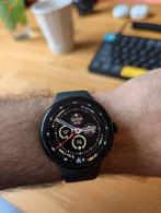 Pixel Watch 3 45 mm Black - WiFi, Zwart, Ophalen of Verzenden, Zo goed als nieuw, Waterdicht