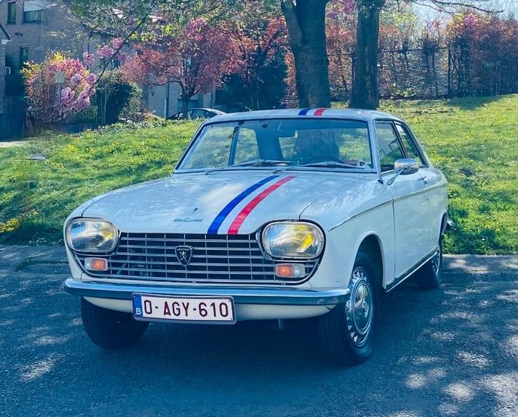 Peugeot 204 Coupé 1967, Auto's, Oldtimers, Particulier, Radio, Peugeot, Benzine, Coupé, 2 deurs, Handgeschakeld, Wit, Overige kleuren