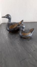 Tinnen eendjes, Verzamelen, Ophalen of Verzenden, Gebruikt, Dier